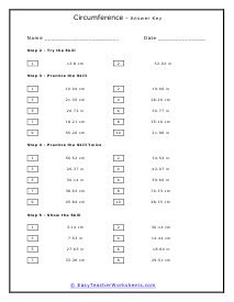 circumference practice and problem solving c answer key